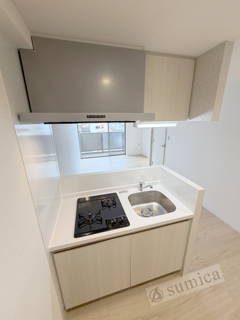 キッチン　２口システムキッチンでお料理楽しく♪♪