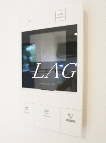 セキュリティ　モニター付きインターフォンです。