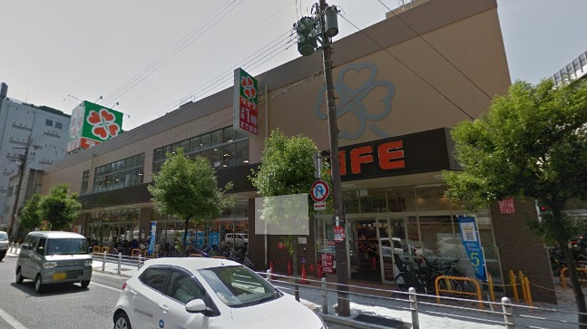 スーパー　ライフ阿波座駅前店（スーパー）まで191m