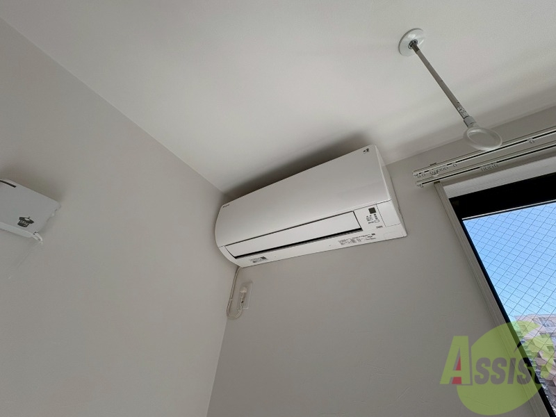 その他設備　エアコンが付いてるので春夏秋冬快適に過ごせます。