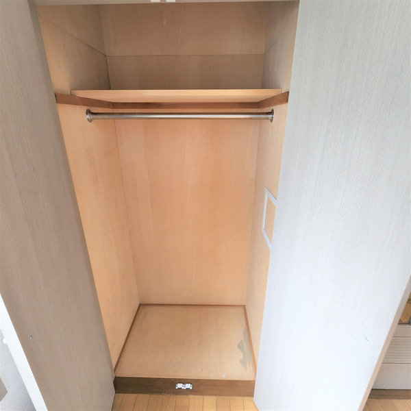 収納　お荷物の多い方でも安心のクローゼット付き♪