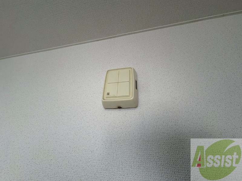 セキュリティ　来客時にはこちらのチャイムが鳴りますよ。