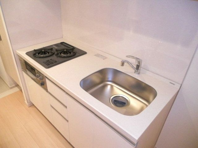キッチン　★自炊派におすすめ２口システムキッチン★