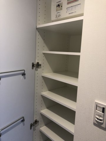 収納　十分な収納スペースがあります