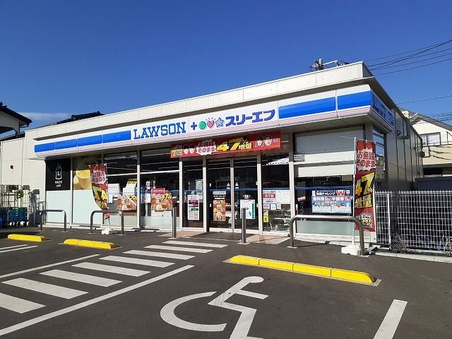 コンビニ　ローソンスリーエフ（コンビニ）まで80m