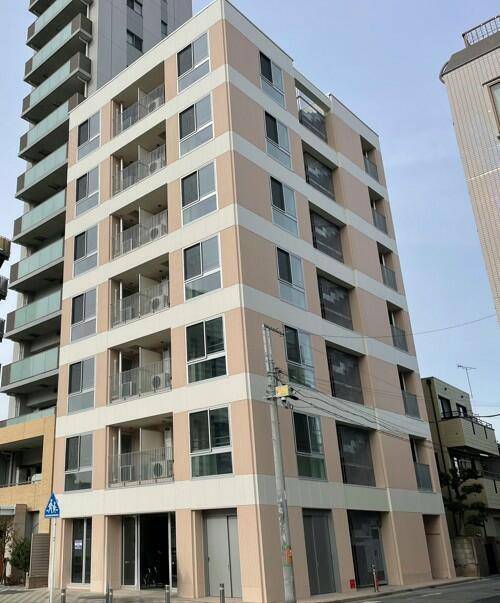 建物外観　外観タイル張りです
