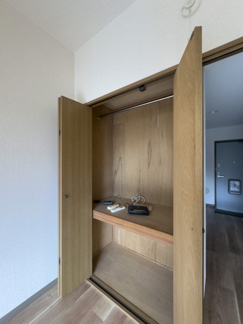 収納　同物件別号室のものです。