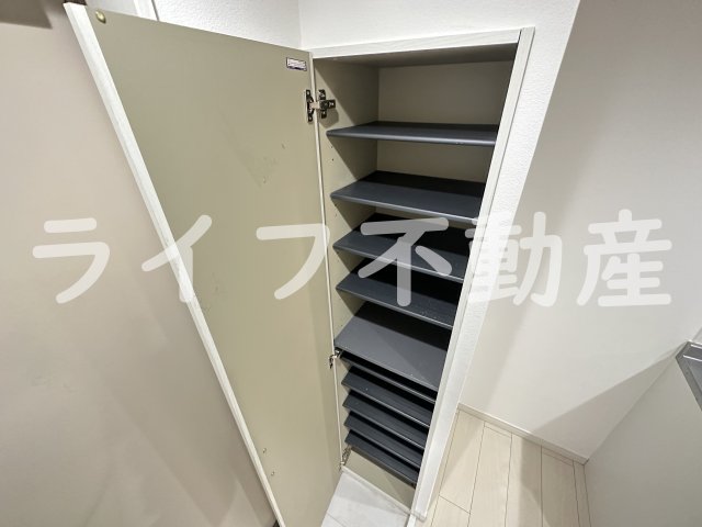 収納　十分な収納スペースがあります