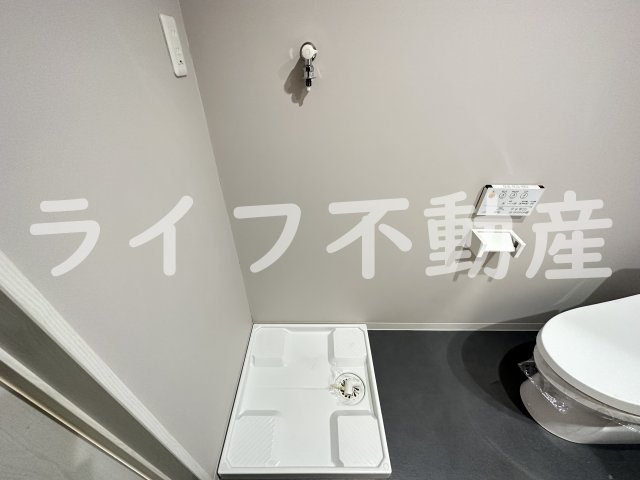 洗面設備　使いやすい洗面所です