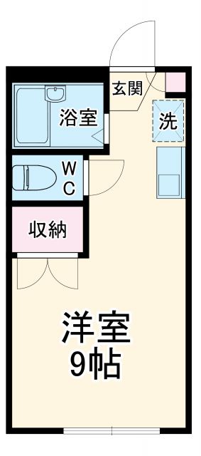 レオパレスシャルムの間取り写真