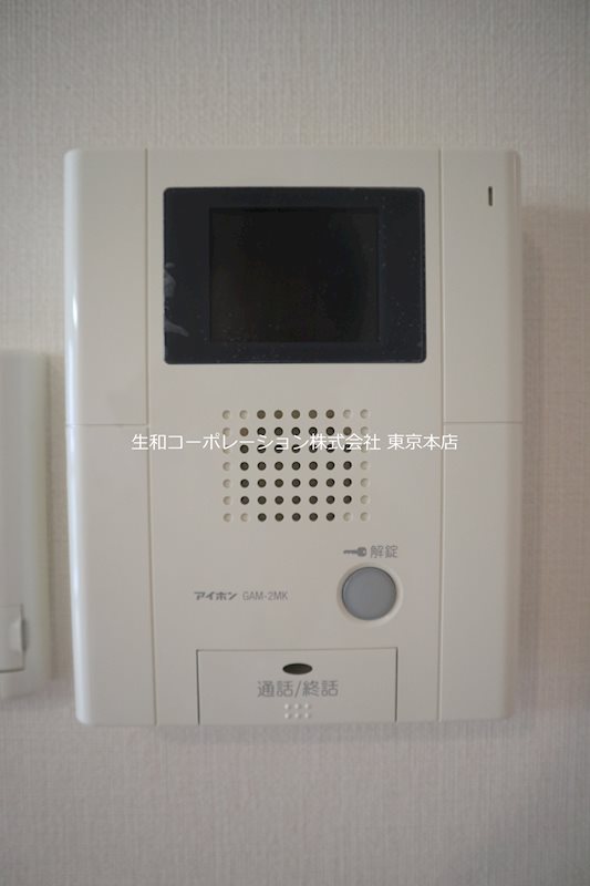 セキュリティ　安心なTVモニター付きインターホン