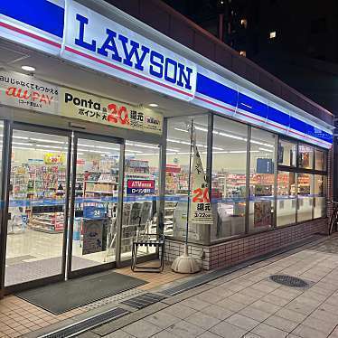 コンビニ　ローソン上町店（コンビニ）まで389m