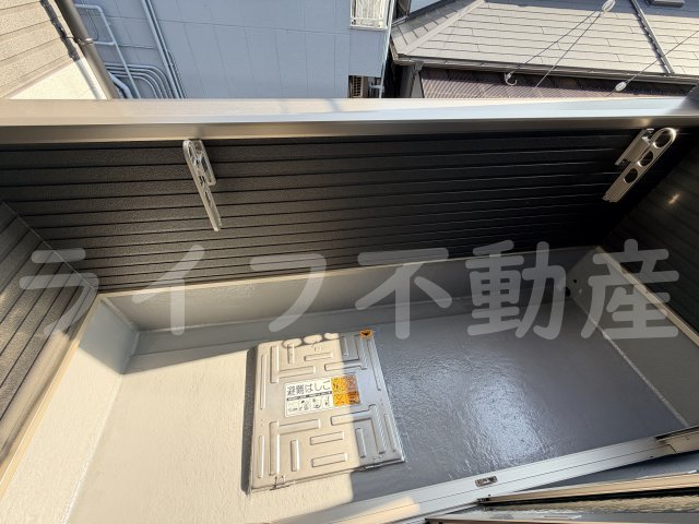 バルコニー　バルコニーがあります