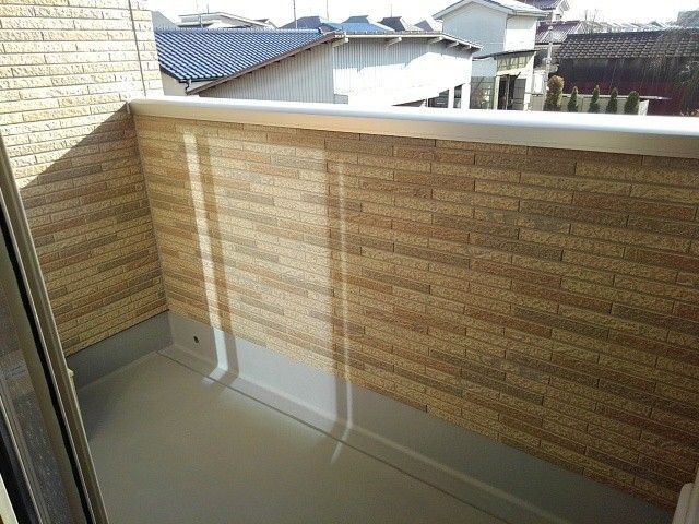 バルコニー　庭
