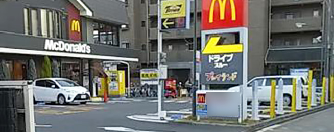 飲食店　マクドナルド北巽店（飲食店）まで112m