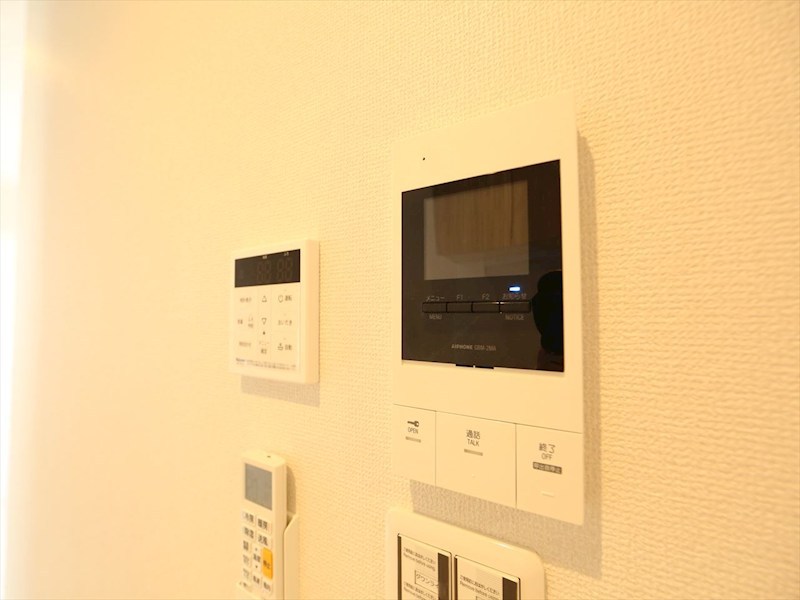 セキュリティ　ＴＶモニター付インターホン　同仕様写真