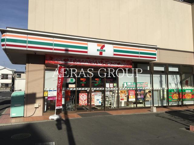 コンビニ　セブン-イレブン 板橋東新町若木通り店（コンビニ）まで450m