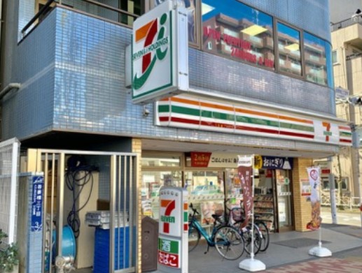 コンビニ　セブンイレブン 墨田吾妻橋3丁目店（コンビニ）まで456m