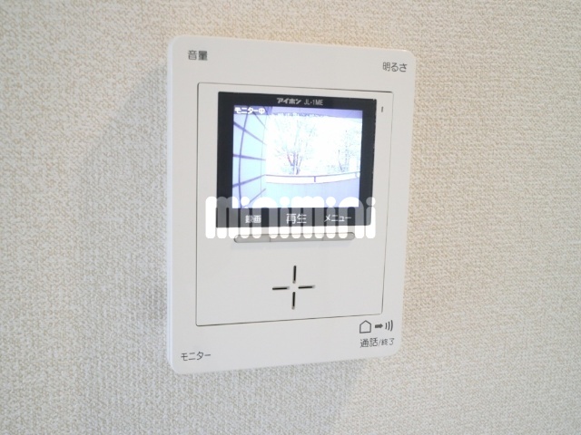 セキュリティ　モニター付きインターホン