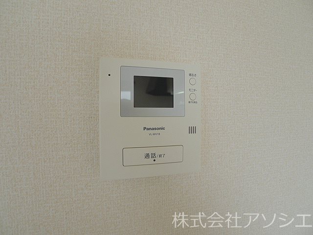 セキュリティ　モニター付きインターホン