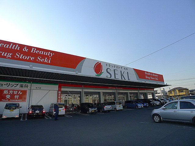 ドラックストア　ドラッグストアセキ 吉川店（ドラッグストア）まで1075m