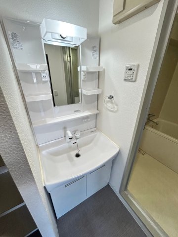 洗面設備　同物件、別号室の写真です。