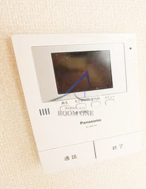 セキュリティ　モニター付きインターホンです。