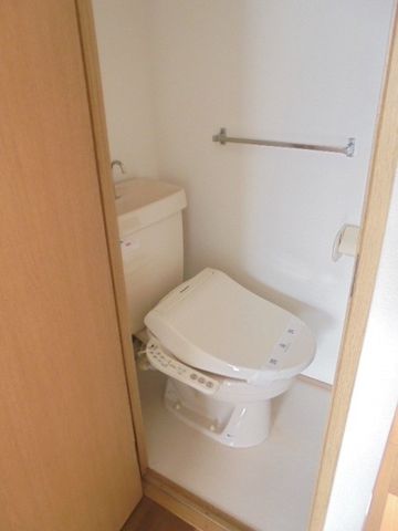 トイレ　他号室の写真です