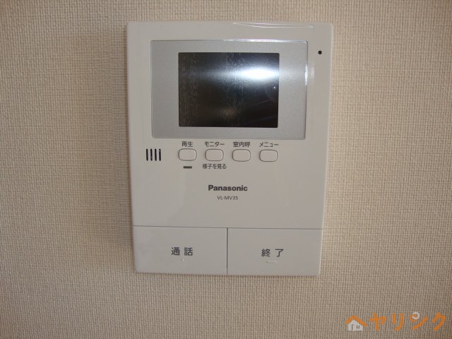 セキュリティ　カメラ付インターホン（イメージ）