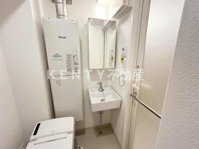 洗面設備　洗面所です