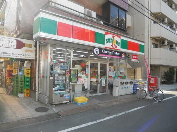 コンビニ　サンクス（コンビニ）まで96m