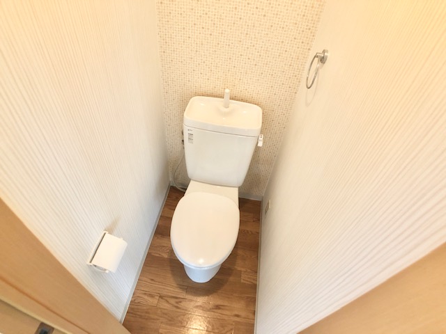 トイレ　綺麗な水まわり。