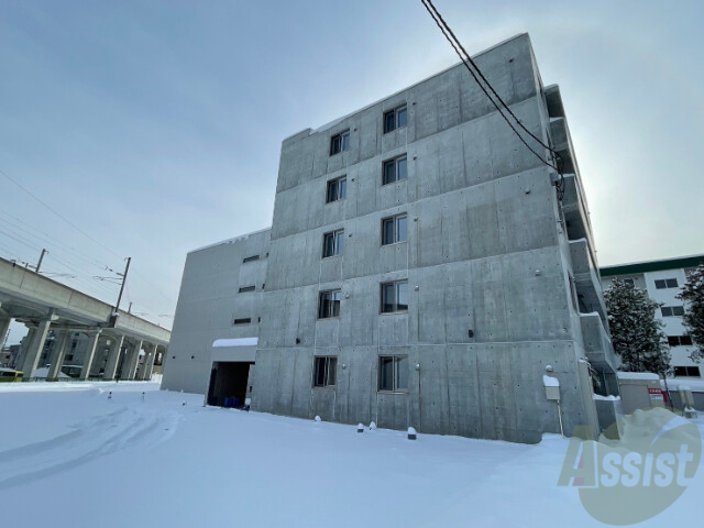 建物外観　札幌市西区八軒八条東「ｐｏｒｔｅ－ｂｏｎｈｅｕｒ」