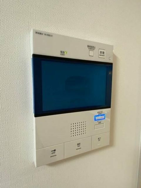 セキュリティ　訪問者が一目で分かるＴＶモニタ付インターホンです！