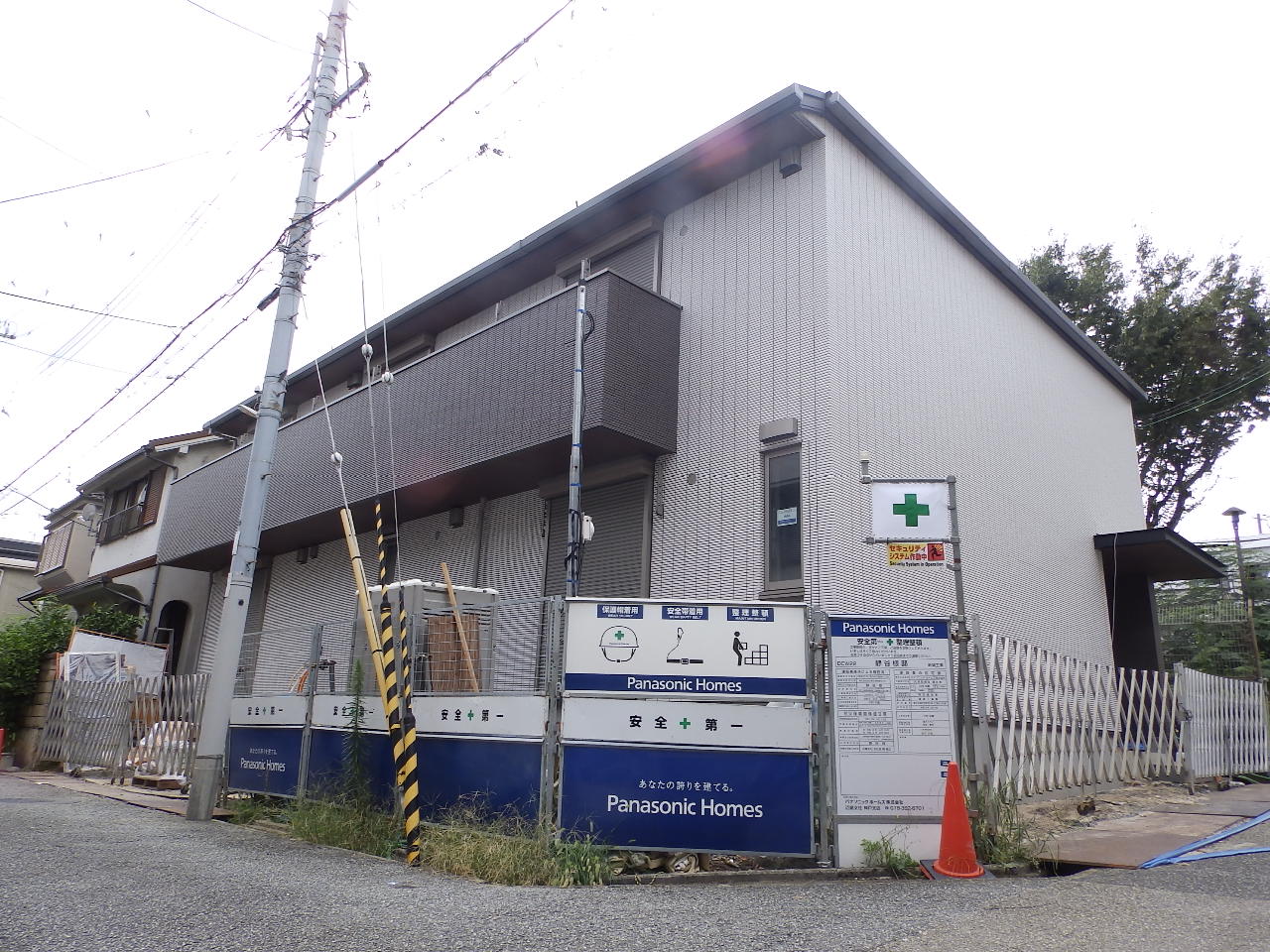 建物外観　１１月完成予定