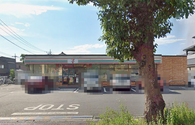 コンビニ　セブン-イレブン 松戸六高台８丁目店（コンビニ）まで746m