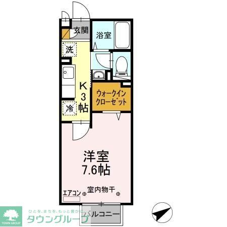 セジュールIの間取り写真