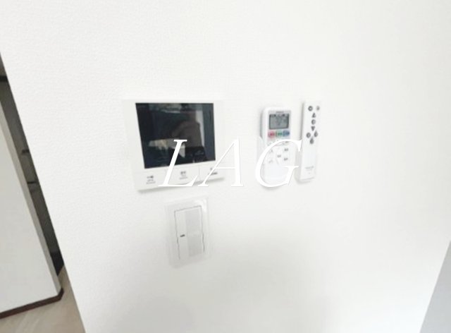 セキュリティ　モニター付きインターフォンです。