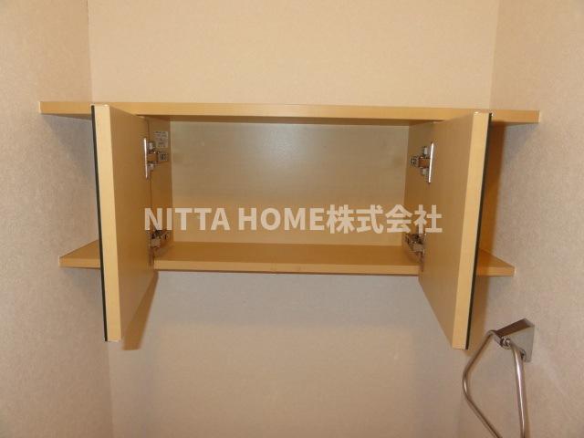 その他　トイレの上部収納です☆彡