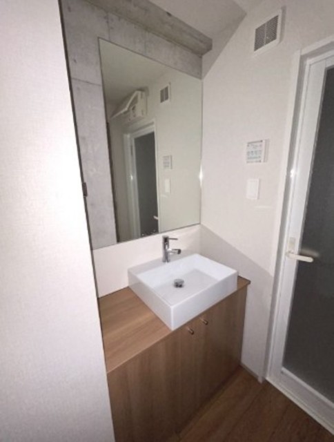 洗面設備　同タイプ部屋