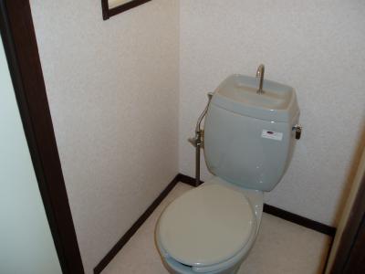 コーポセラヴィD棟のトイレ写真