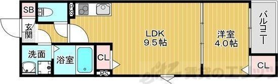 H and P岸辺の間取り写真