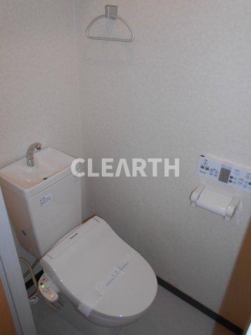 トイレ　温水洗浄便座は残置物