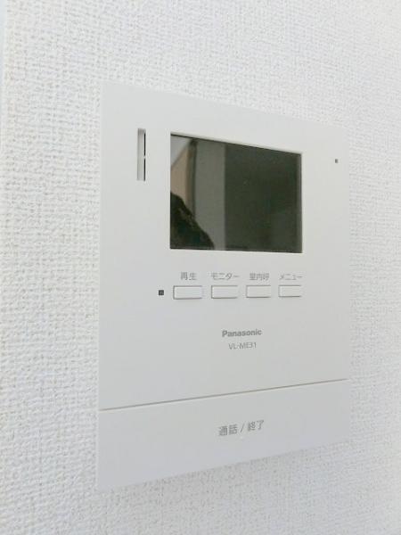 セキュリティ　★モニタ付きインターホン★