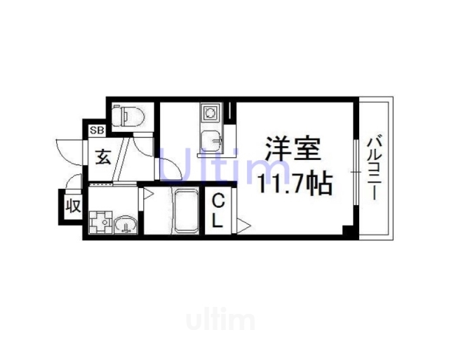 クラールTYの間取り写真