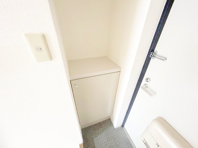 玄関　2023年時の内装です。現入居者様が退去後、内装状況に変動の