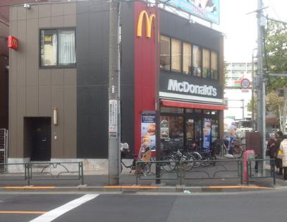 飲食店　マクドナルド落合南長崎店（飲食店）まで412m