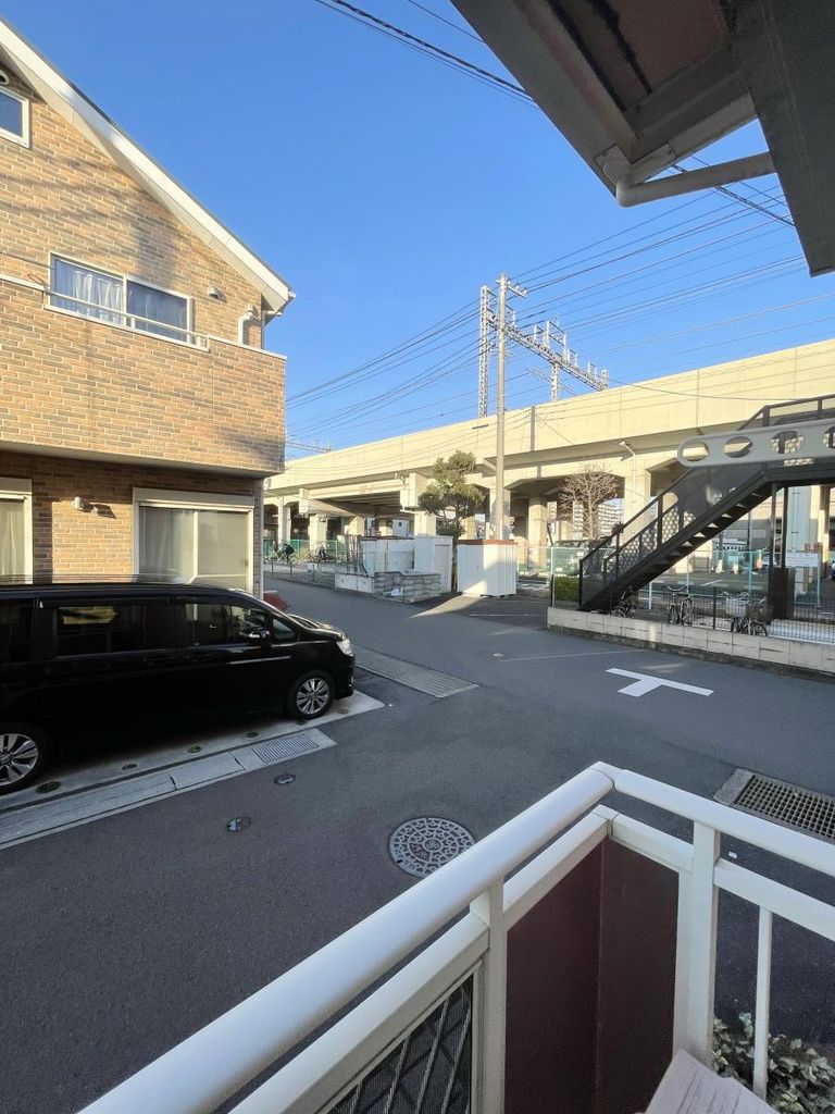 眺望　駐車場