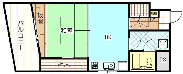 ロイヤル山王の間取り