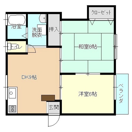 サンフォーレスト小岩井の間取り